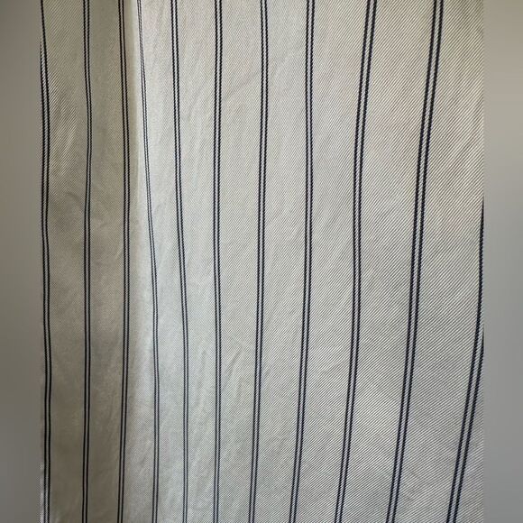 Jenni Kayne Bianca Stripped Straight Leg Pant in Navy Stripe XL - Picture 6 of 15